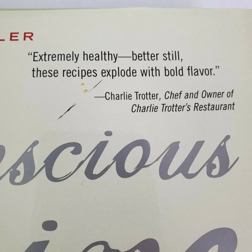 Signed 2005 Conscious‎ Cuisine Cary Neff Cookbook Healthy Cooking
